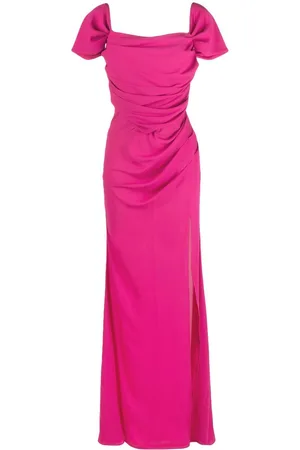 GIUSEPPE DI MORABITO Drop-shoulder evening gown