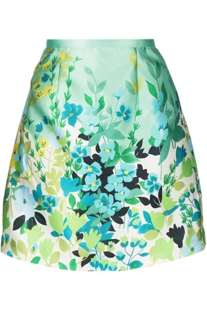 Bambah Garden mikado mini skirt
