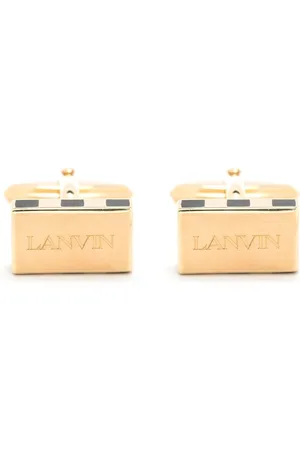 Lanvin Logo-engraved cufflinks
