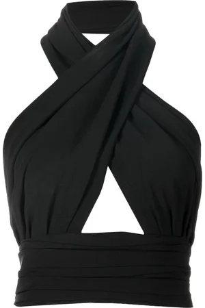 Bambah Marianne halterneck top