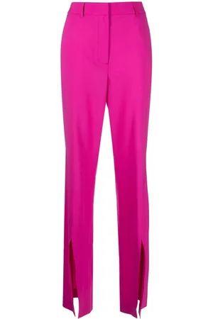 GIUSEPPE DI MORABITO High-waisted slit-detail trousers