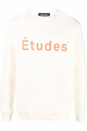 Etudes Logo-print organic cotton sweatshirt
