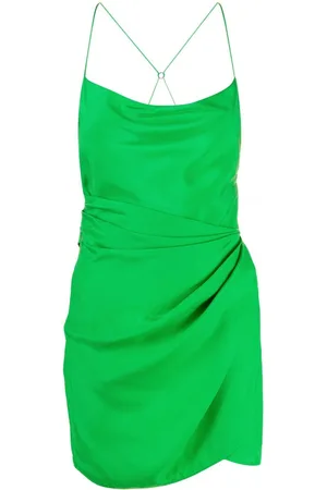GAUGE81 Scoop-neck gathered minidress