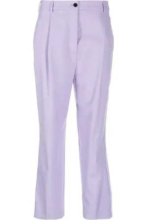 Karl Lagerfeld Cropped high-waisted trousers