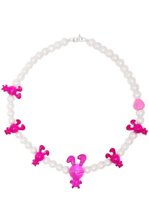 Natasha Zinko Bunny-detail necklace