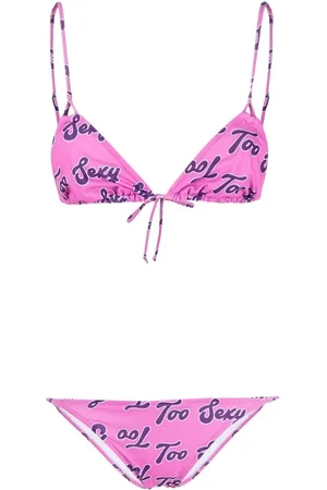 Natasha Zinko Too Sexy-print bikini set