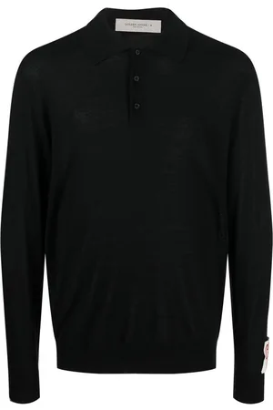 Golden Goose Long-sleeve knitted polo shirt