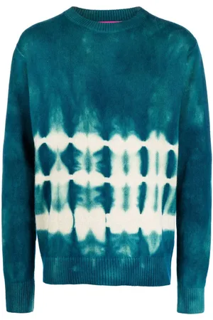 THE ELDER STATESMAN Tie-dye cashmere jumper