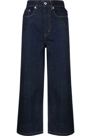 Kenzo High-waist wide-leg jeans
