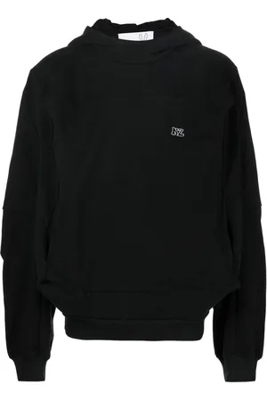 Natasha Zinko Logo-embroidered patchwork hoodie