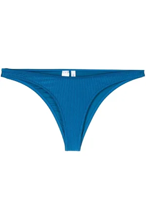 Calvin Klein Ribbed-detail bikini bottoms