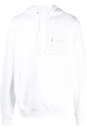 Helmut Lang Logo-print cotton hoodie
