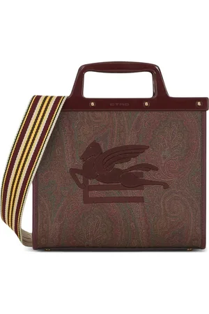 Etro Paisley-print embroidered tote