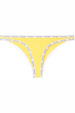 Calvin Klein Logo-print strap bikini bottoms