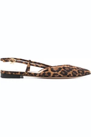 Gianvito Rossi Leopard-print pointed pumps