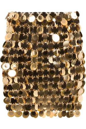 Paco rabanne Sequin-embellished mini skirt