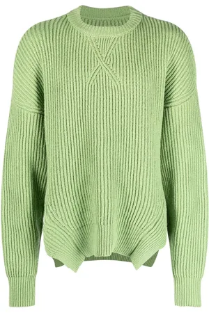 Jil Sander Ribbed-knit wool-cotton sweater