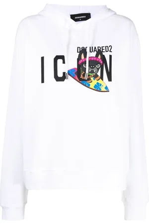 Dsquared2 Logo-print drawstring hoodie