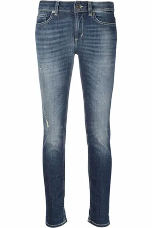 Dondup Faded-finish cropped jeans
