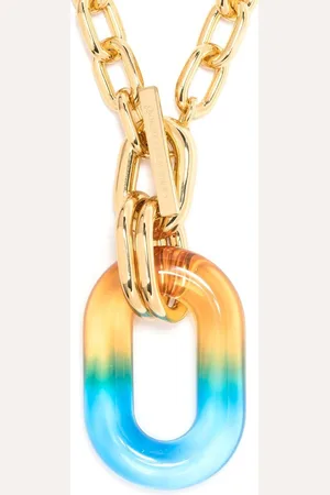 Paco rabanne Chain-link pendant necklace