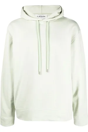 Lanvin Graphic-print cotton hoodie