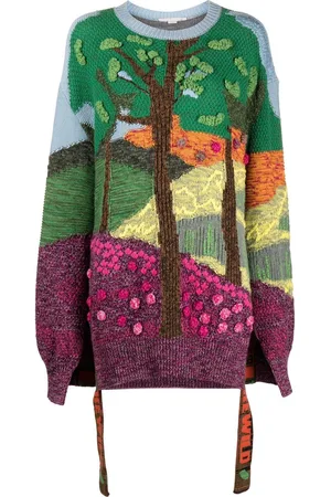 Stella McCartney Tree Of Life jacquard jumper