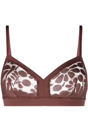ERES Feminin wireless floral-lace bra