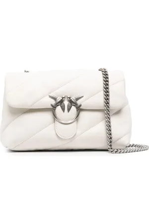 Pinko Love Birds-plaque crossbody bag