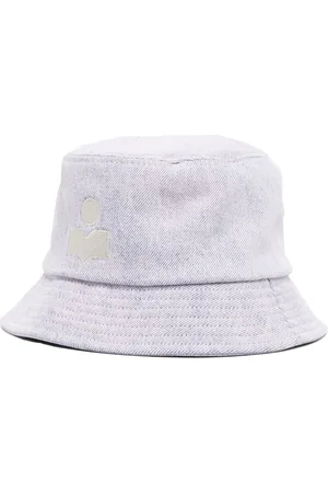 Isabel Marant Haley logo-embroidered bucket hat