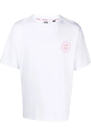 GCDS Rear logo-print detail T-shirt