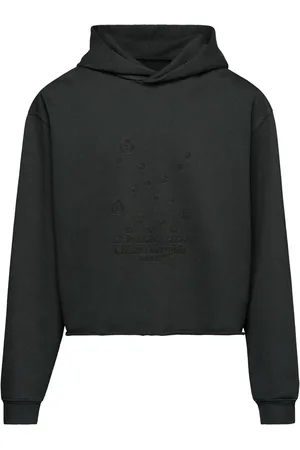 Maison Margiela Numeric logo-embroidered hoodie