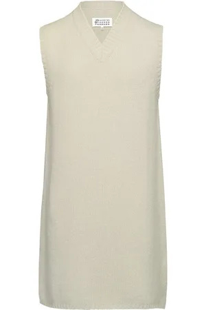 Maison Margiela V-neck sleeveless dress