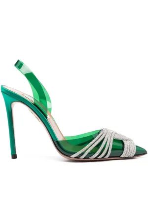 Aquazzura Gatsby 105mm slingback pumps