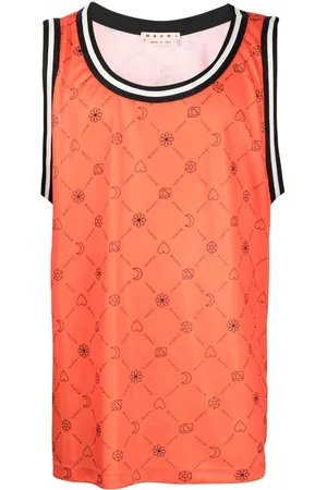 Marni Graphic-print vest top