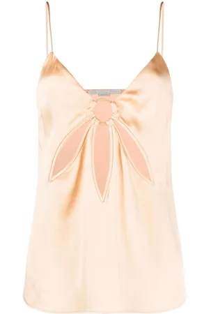 Stella McCartney Ruched satin vest