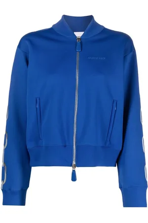 Burberry Chain-print zipped track jacket