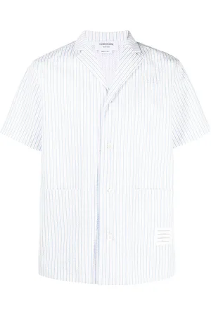 Thom Browne Striped short-sleeved shirt