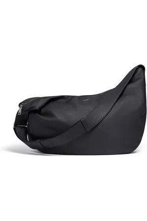 Ermenegildo Zegna Panorama leather messenger bag