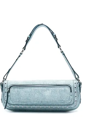 By Far Maddy studded shoulder bag