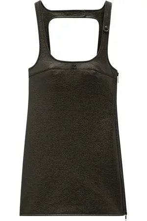 Courrèges Re-Edition vinyl mini dress