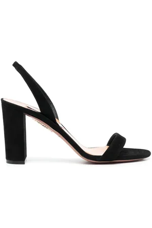 Aquazzura 90mm heeled suede sandals