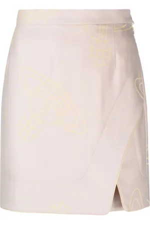 Vivienne Westwood Rita Orb-print wrap skirt