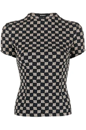 MISBHV Monogram-print slim T-shirt