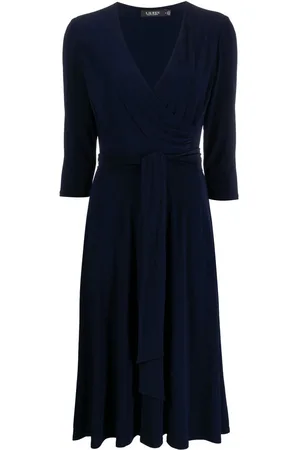 Ralph Lauren Carlyna tie-waist dress