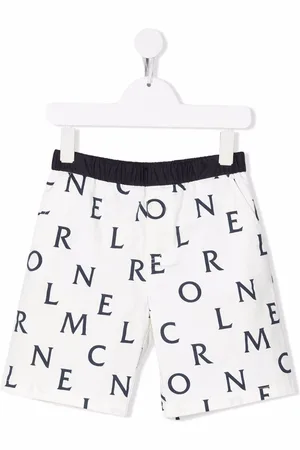 Moncler All-over logo print shorts