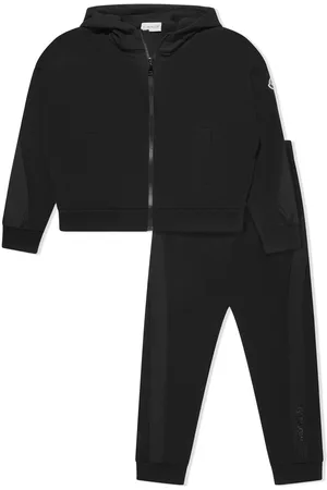 Moncler Logo-patch tracksuit set