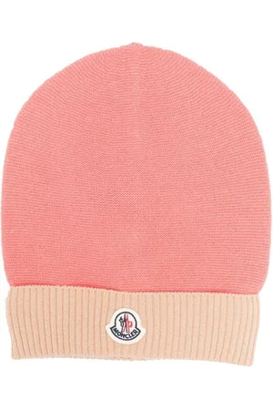 Moncler Contrast-trimmed virgin wool beanie