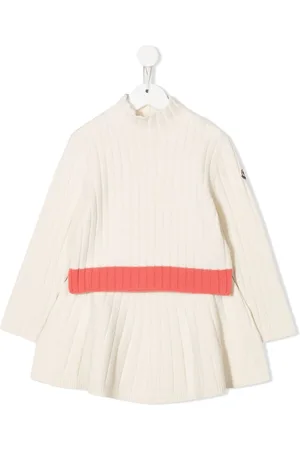 Moncler Ribbed logo-patch dress