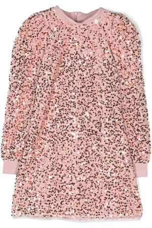 MISS BLUMARINE Sequin-design shift-dress
