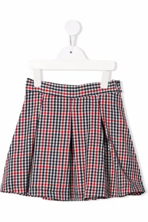 SIOLA Gingham skater skirt